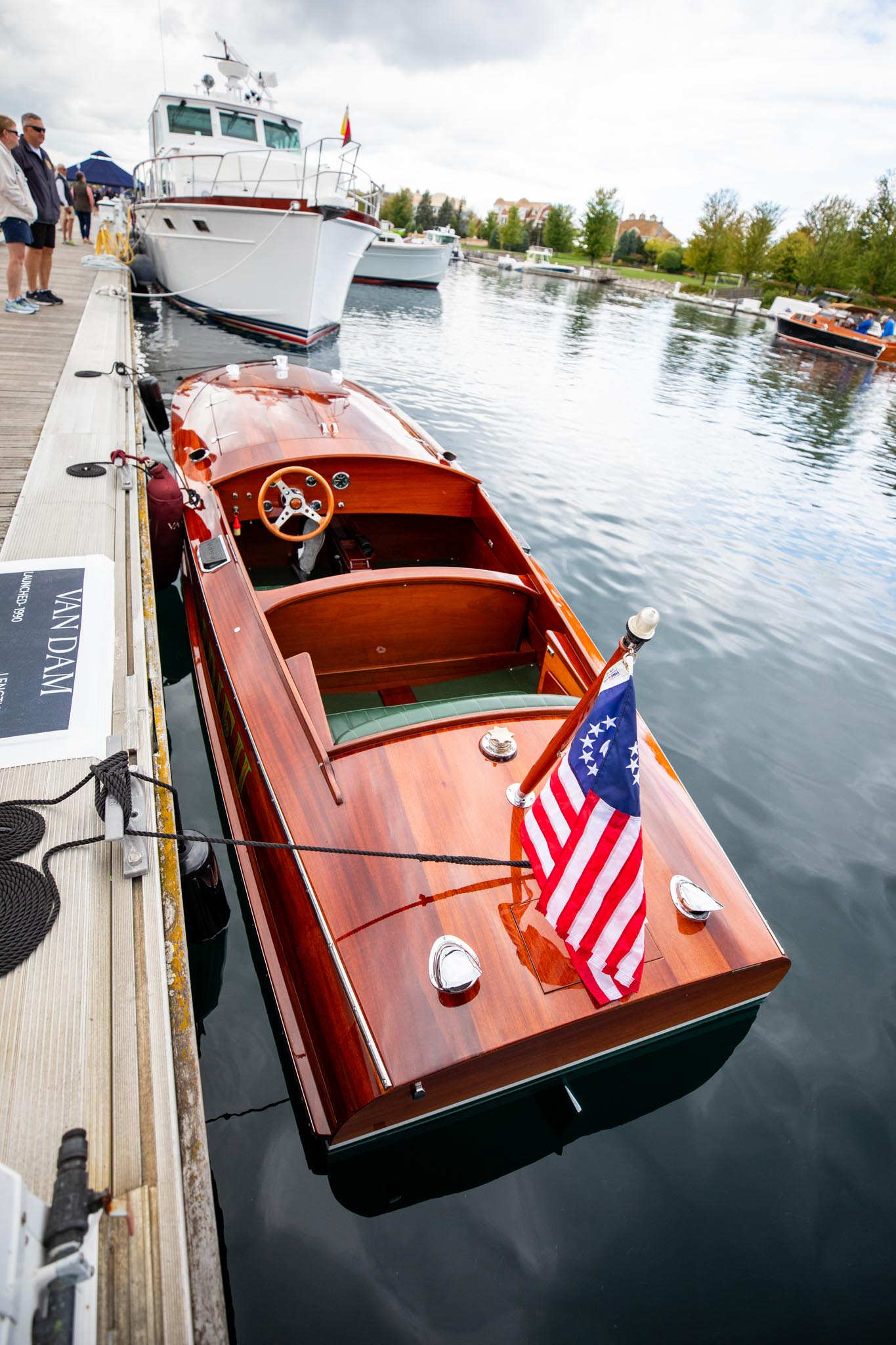 Adieu at 2023 ACBS Boat Show