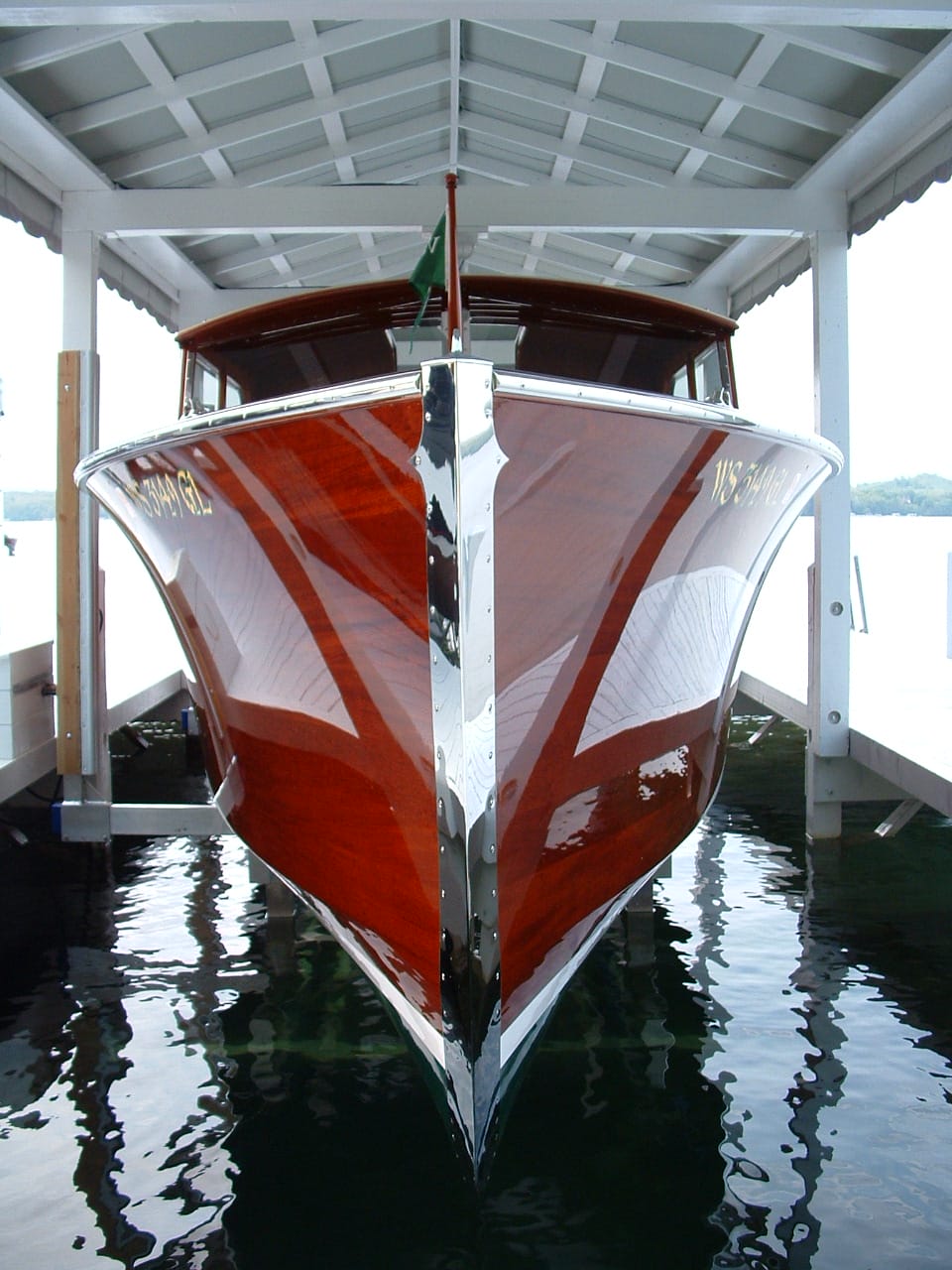 Nokomis Bow and cutwater
