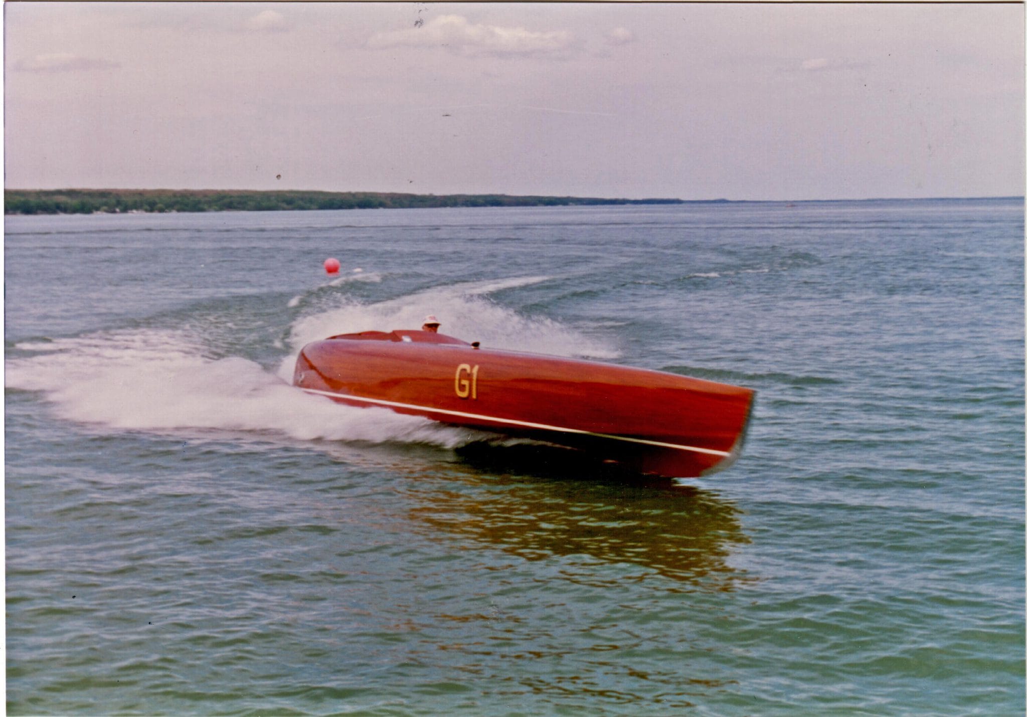 Fast with Class (now Boomerang) on the water