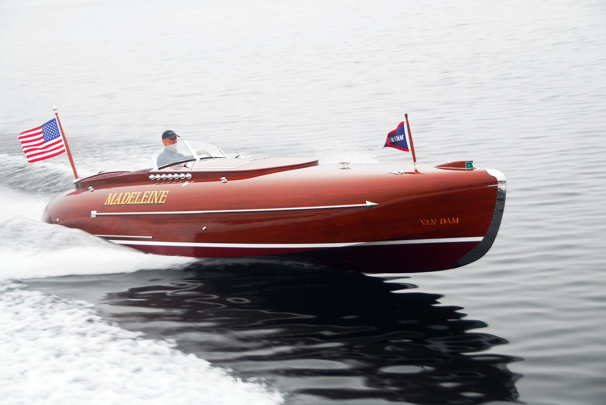 Madeline cruising on Lake Charlevoix