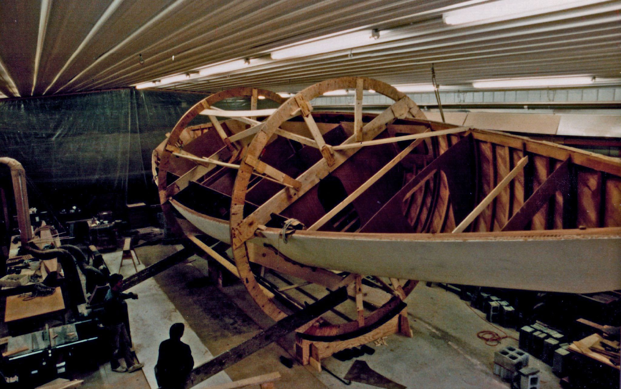 Rolling the hull of Patrician