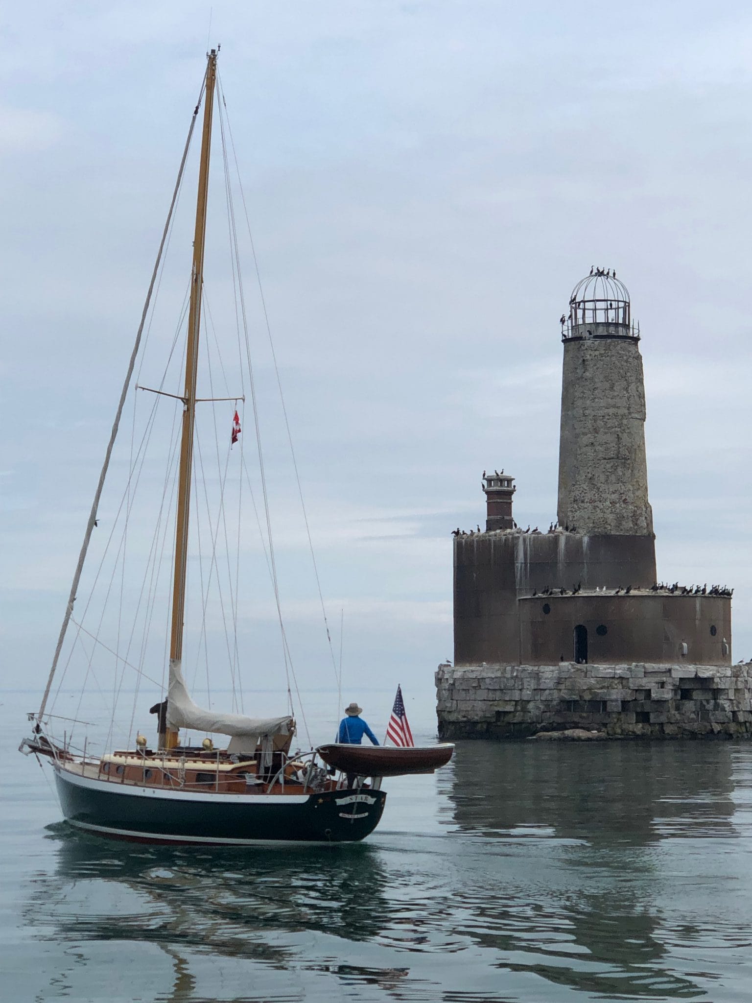 Star heading to North Channel