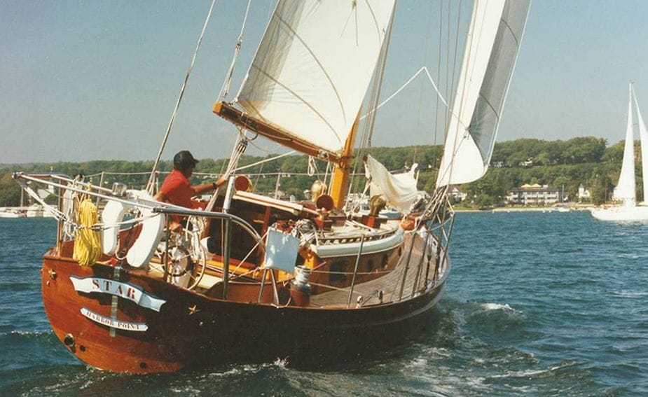 Star at sea