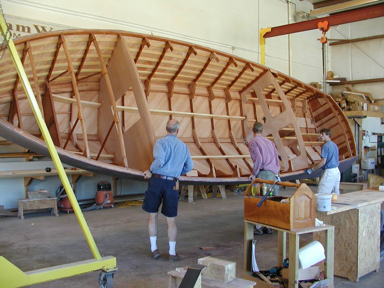 Rolling the hull of Theodora