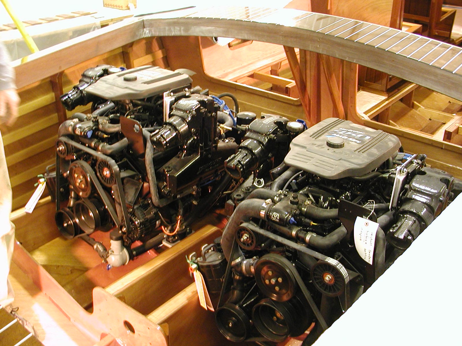 Twin engines installed for Theodora