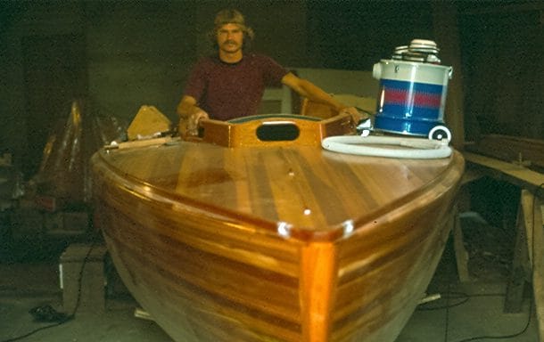 Founder Steve Van Dam in Feather circa 1973
