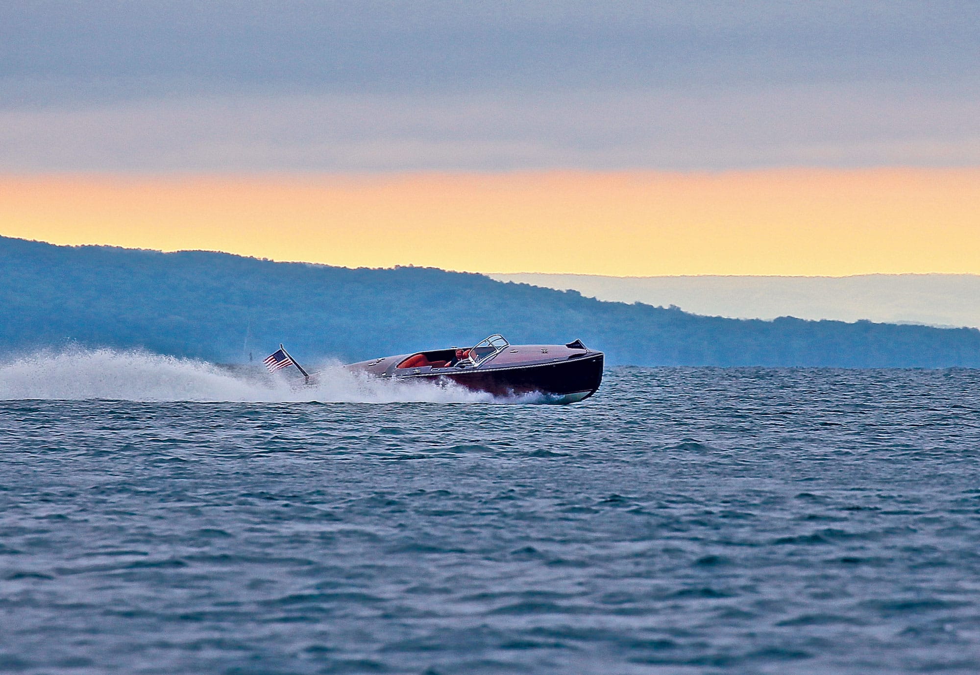 Catnip cruising on Lake Charlevoix