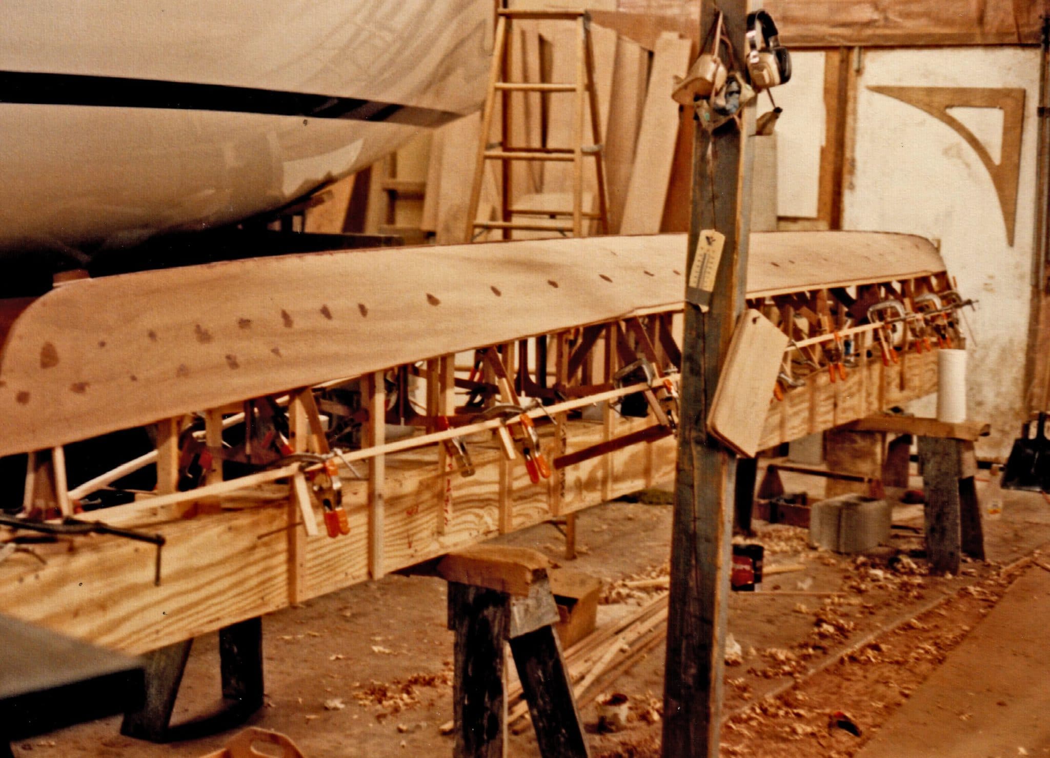 Construction of pulling boats