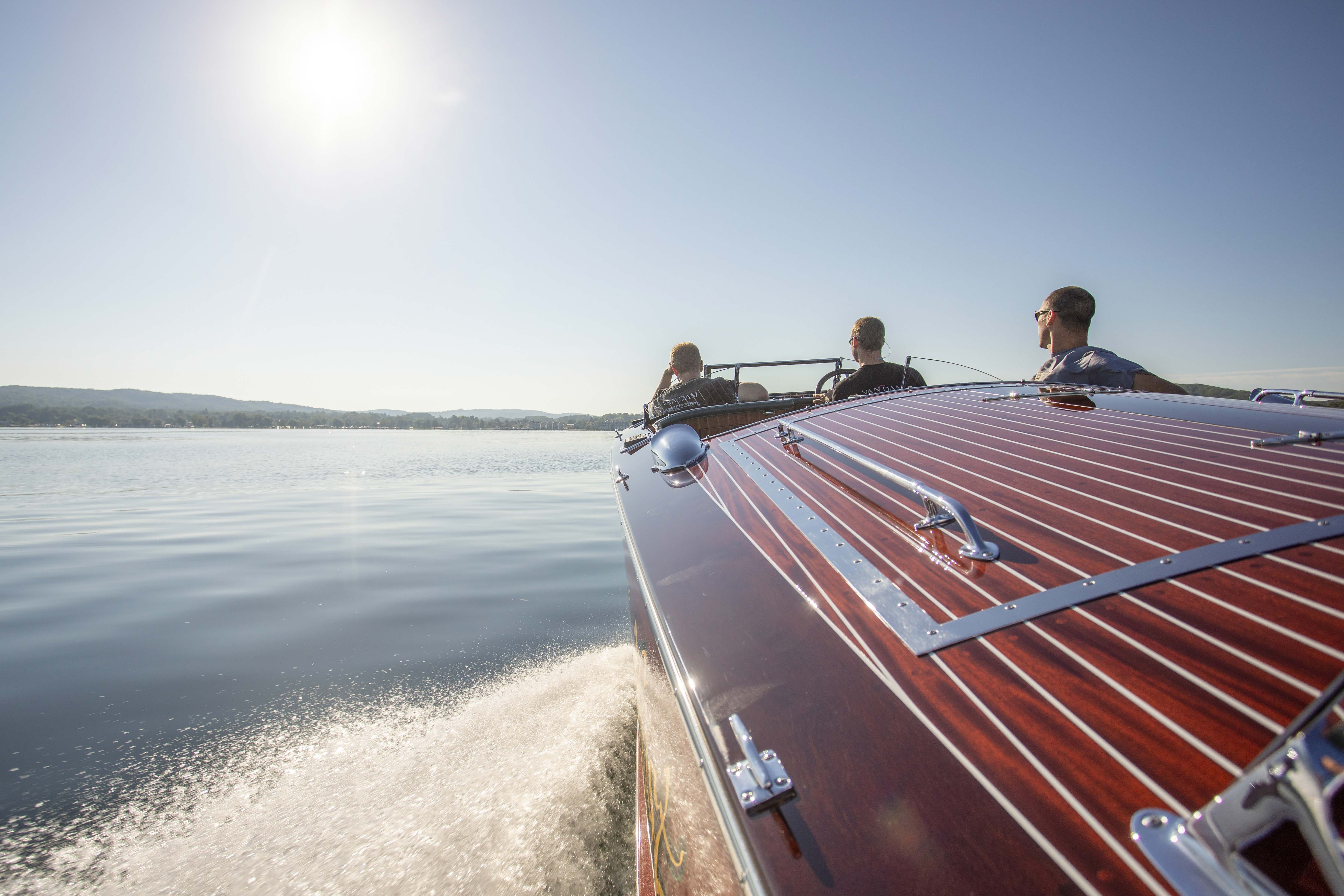 Ghost, 24-foot powerboat from Van Dam Custom Boats, Boyne City, Michigan