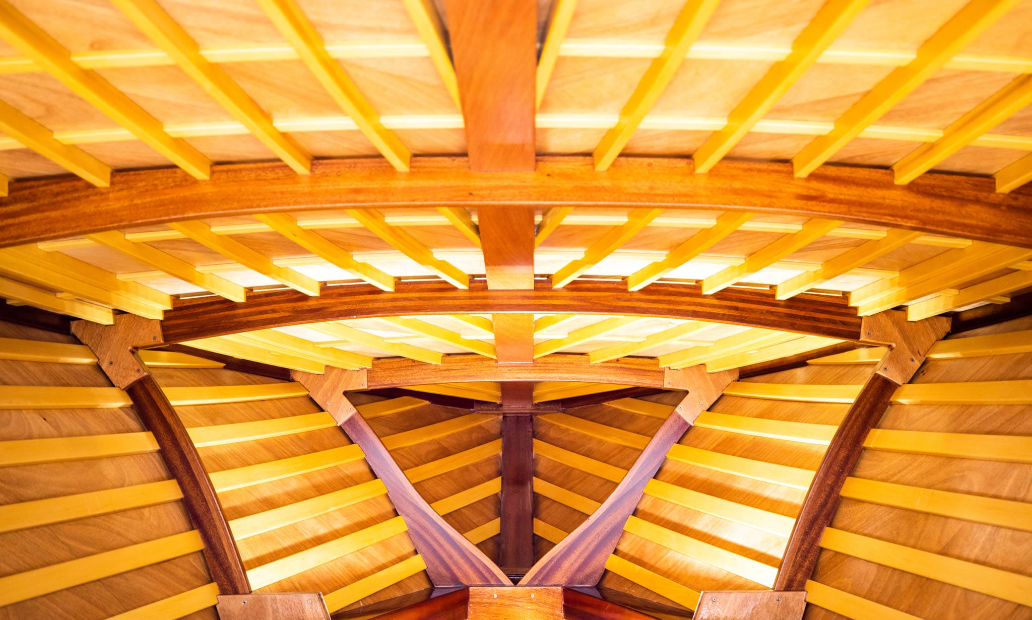 Finished image of inside of hull of 5-Star