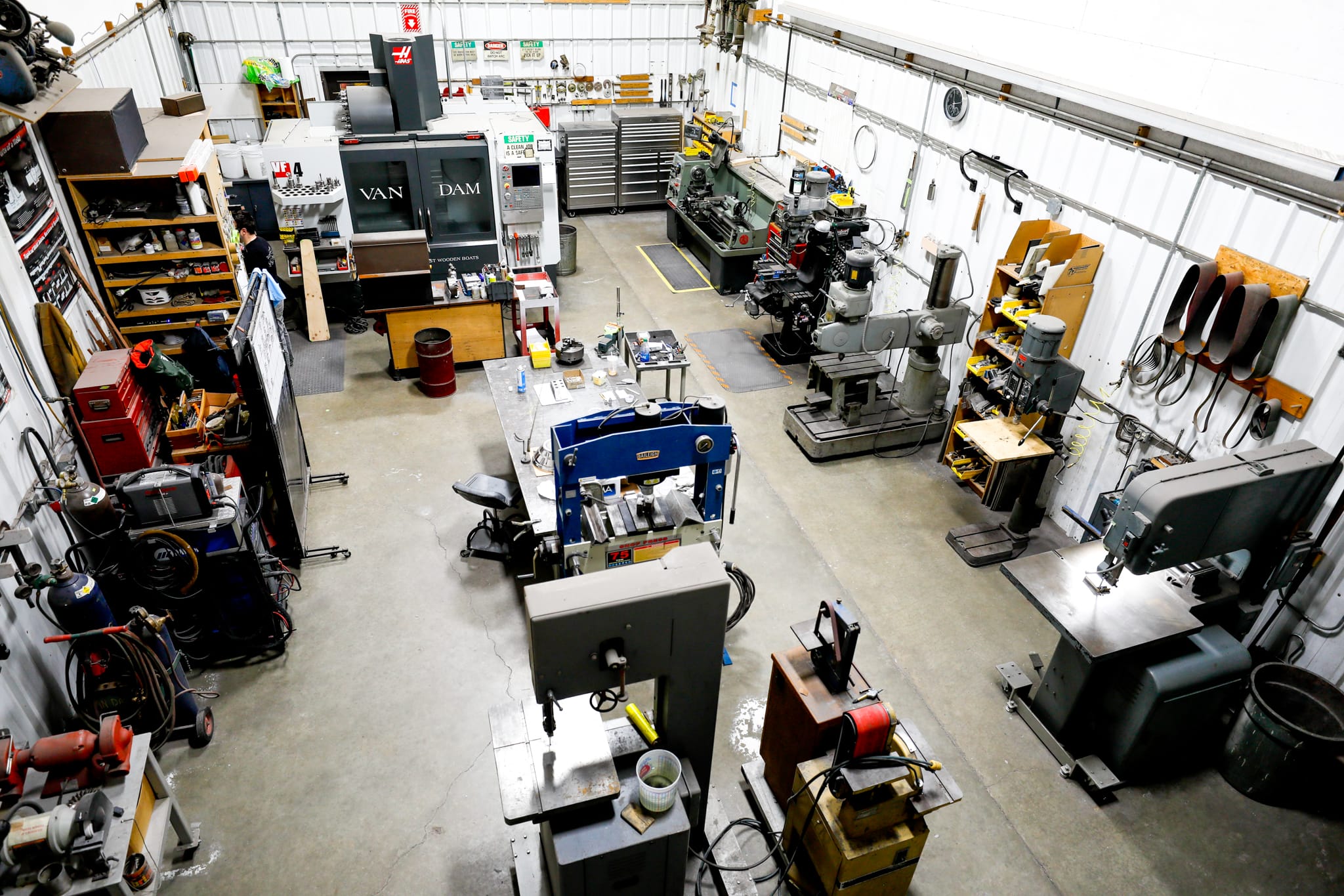 Van Dam custom metal shop
