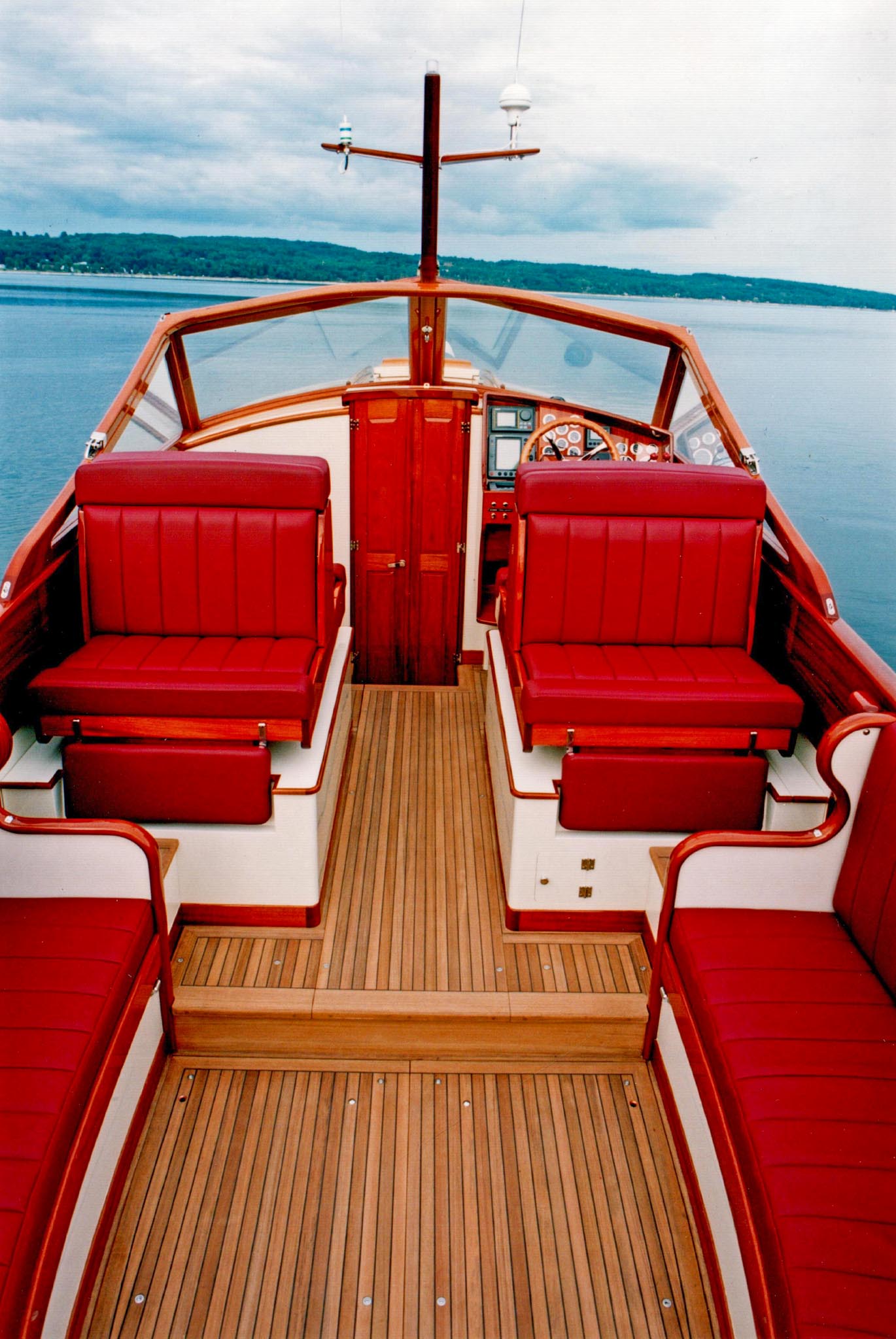 Beautiful leather seating in Geronimo