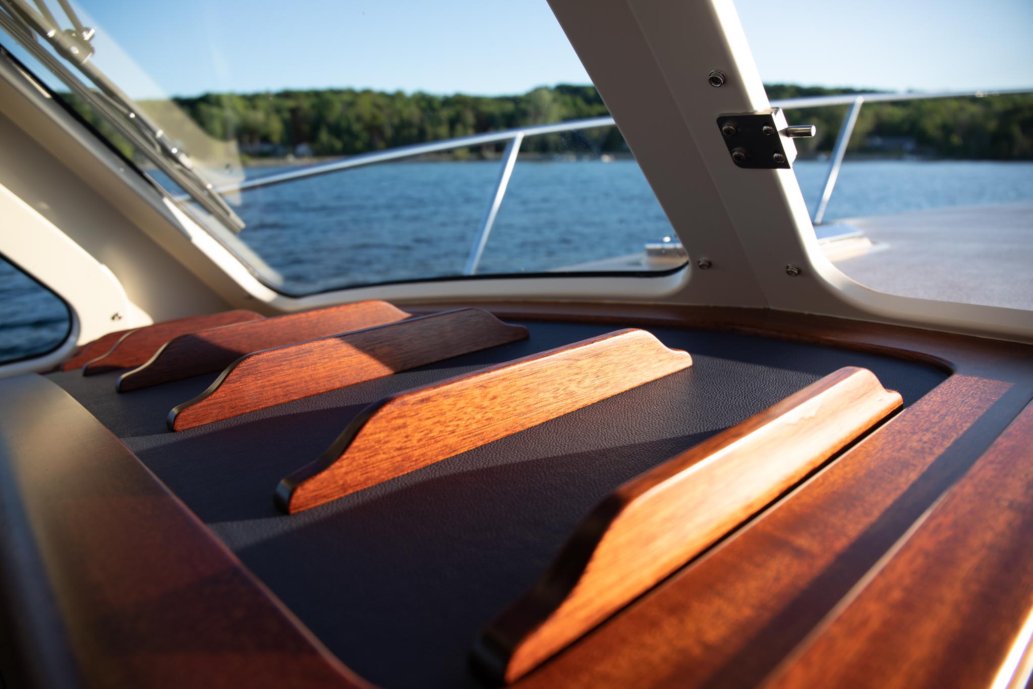 Interior ledge of Dreamboat