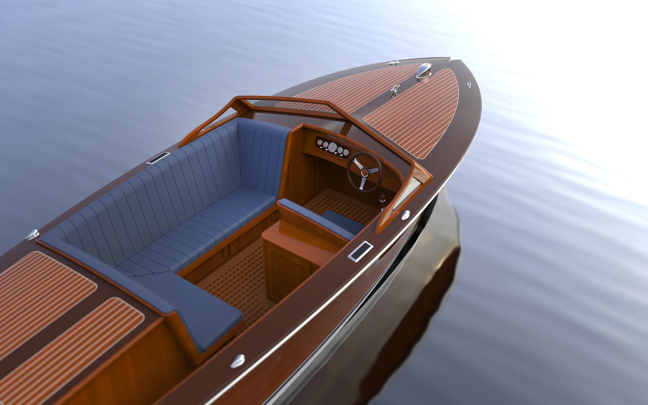 Van Dam 26 interior